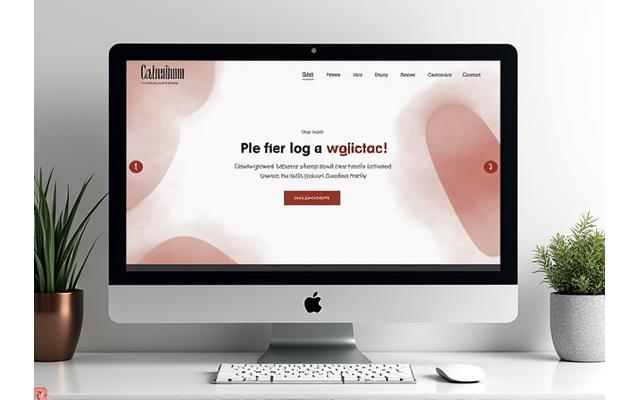 Mockup of a modern website hero section featuring a new brand logo, vibrant colors, and engaging header typography.