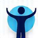 Accessibility icon, person with arms outstretched