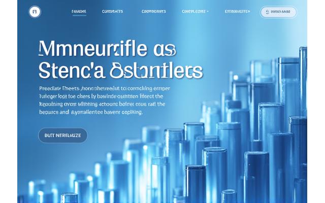 Example of a professional corporate web design emphasizing trustworthiness, structured information, and clear calls to action.